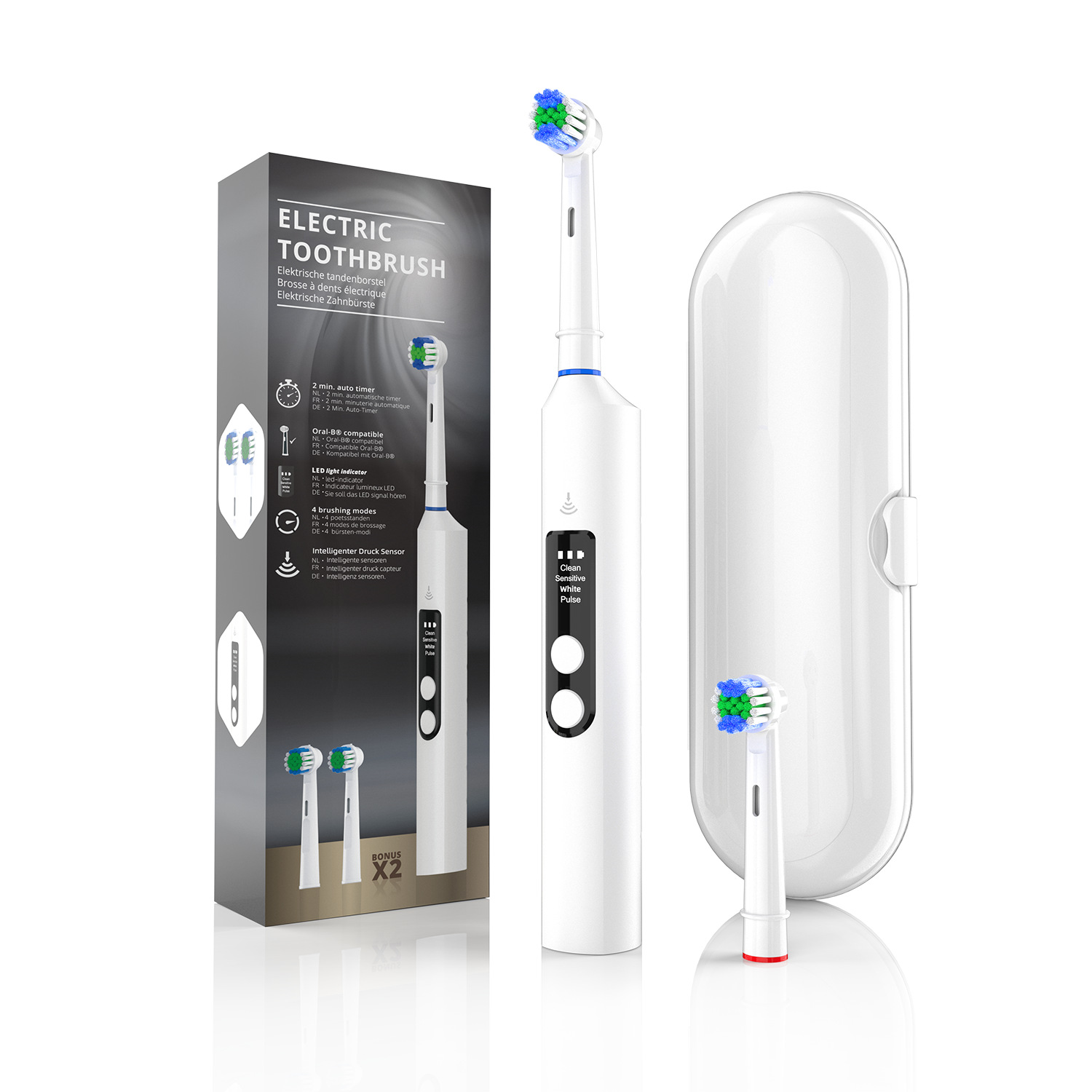 Wireless Rechargeable Fully Au - Electric Toothbrush Sonic 评论和价格