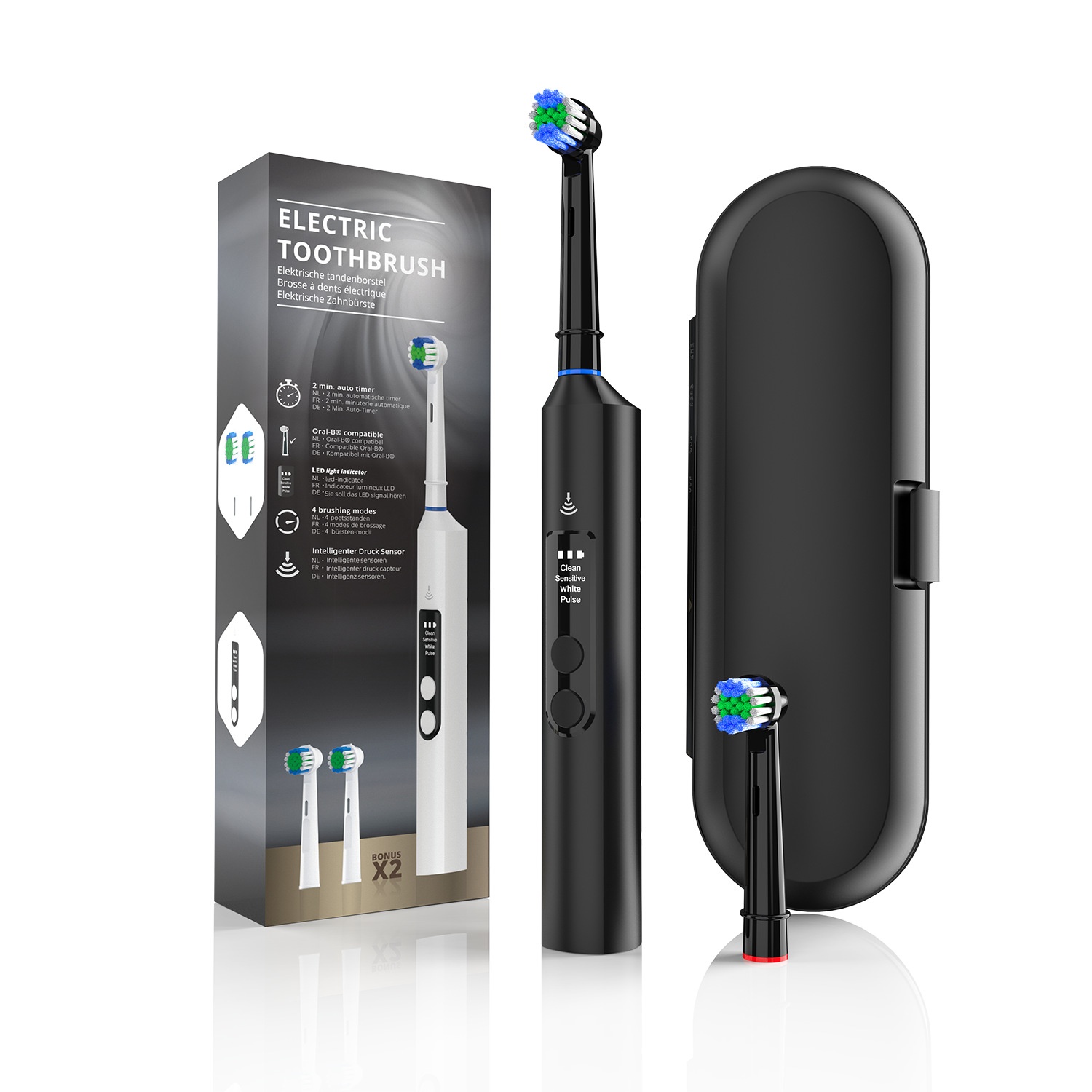 Wireless Rechargeable Fully Au - Electric Toothbrush Sonic 评论和价格