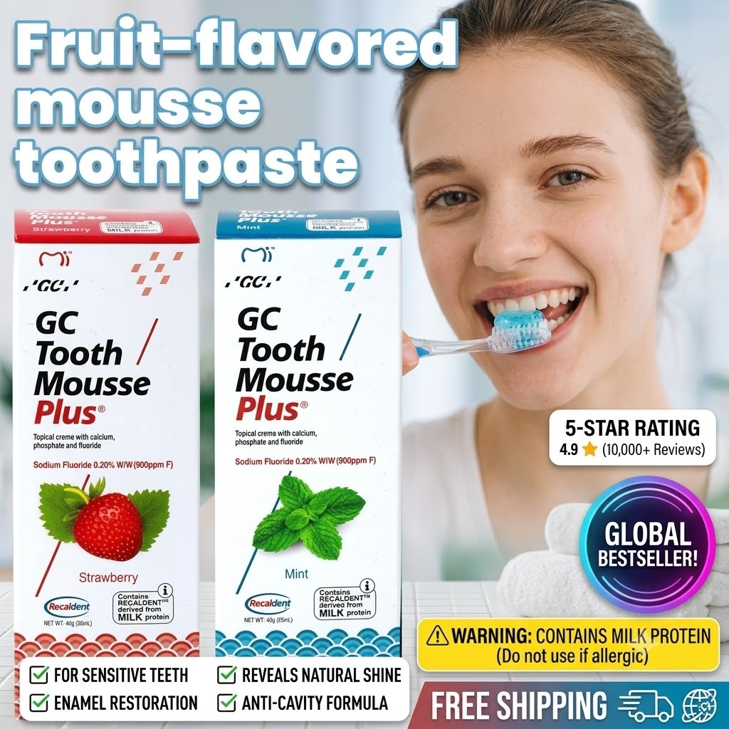50g GC Fruit Flavor Mousse Too - Teeth Whitening Treatment 评论和价格