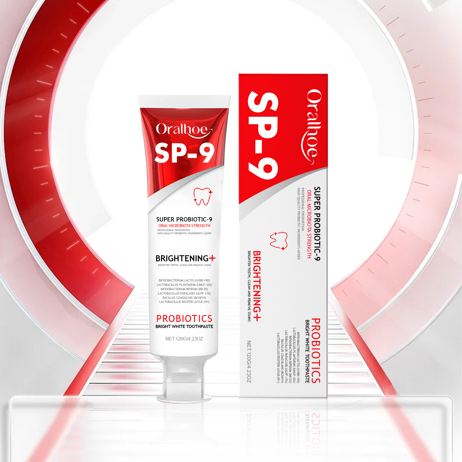 Sp-9 Probiotic Toothpaste Clea - Teeth Whitening Yellow Teeth 评论和价格