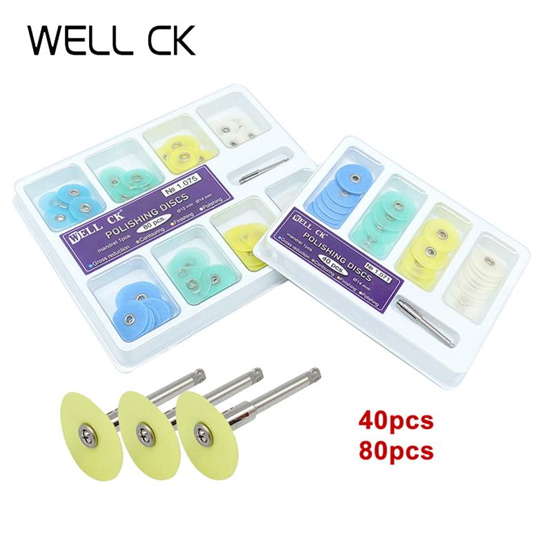 WELL CK 40/80Pcs Dental Polish - Teeth Whitening Express 评论和价格