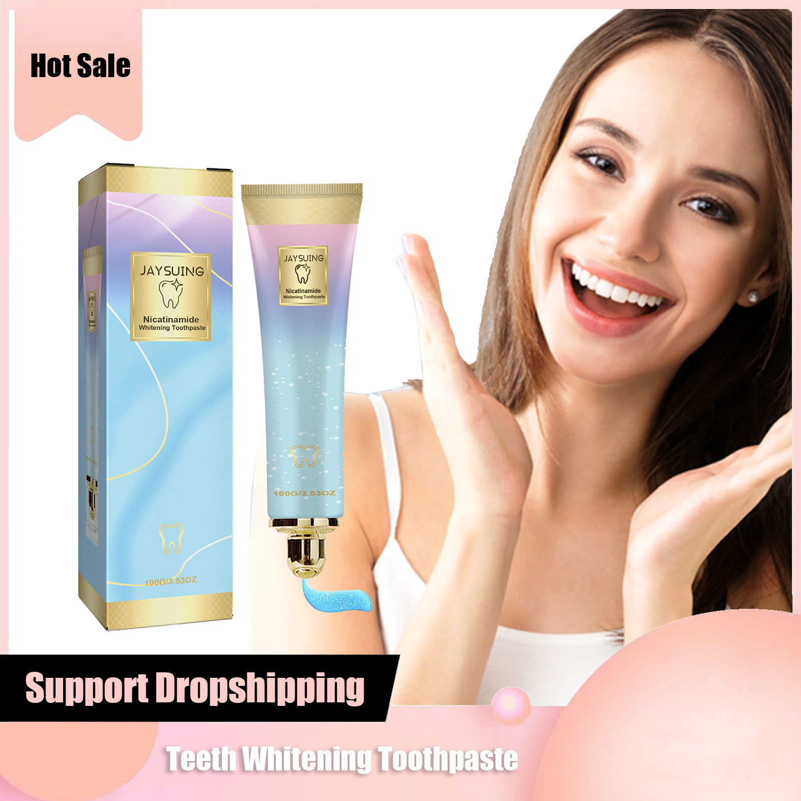 Teeth Whitening Toothpaste Red - Teeth Whitening Yellow Teeth 评论和价格