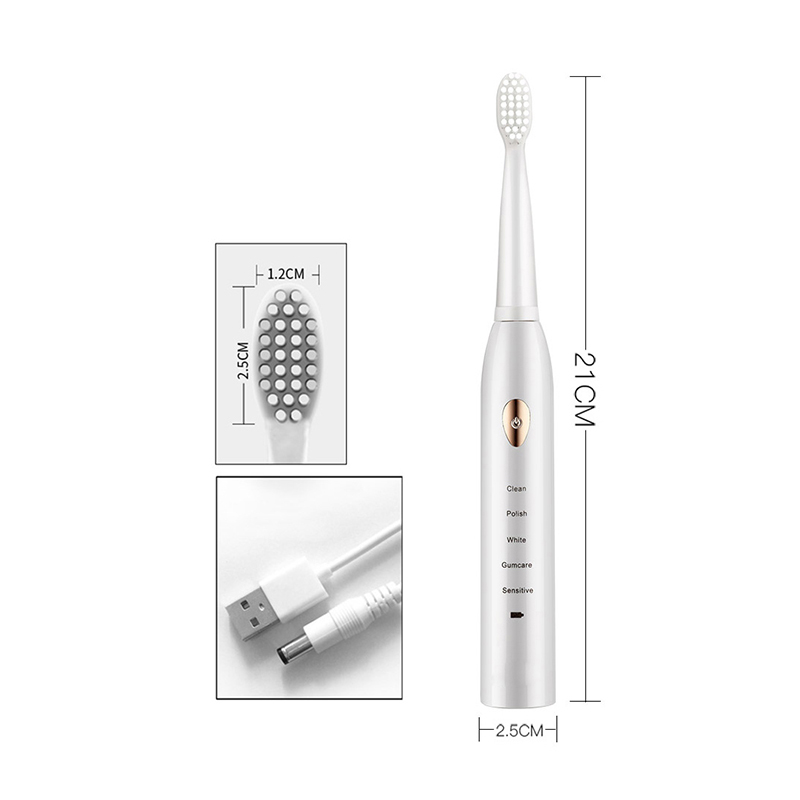 Electric Toothbrush 5-gear Mod - Electric Toothbrush Sonic 评论和价格