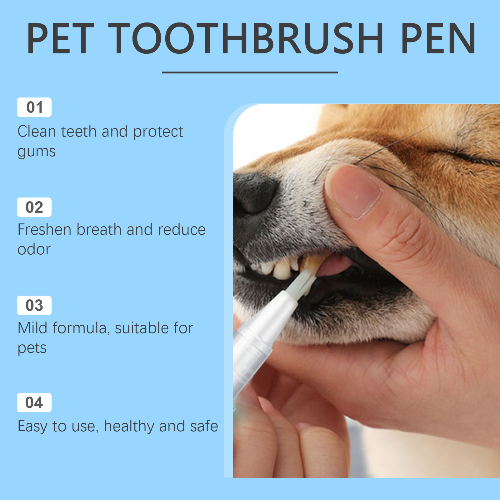 Oral Cleaning Gel Pen For Dogs - Teeth Whitening Pens 评论和价格