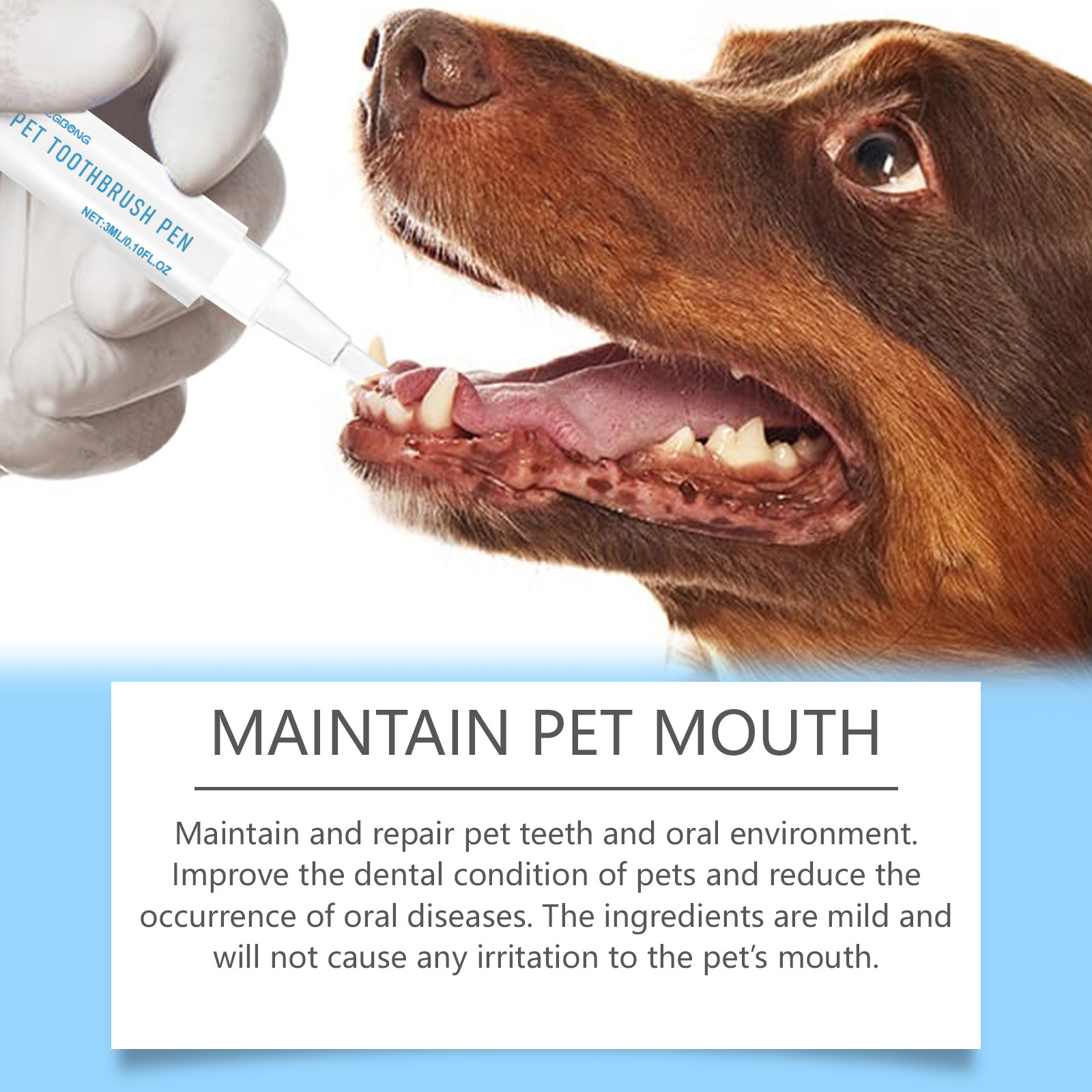 Oral Cleaning Gel Pen For Dogs - Teeth Whitening Pens 评论和价格
