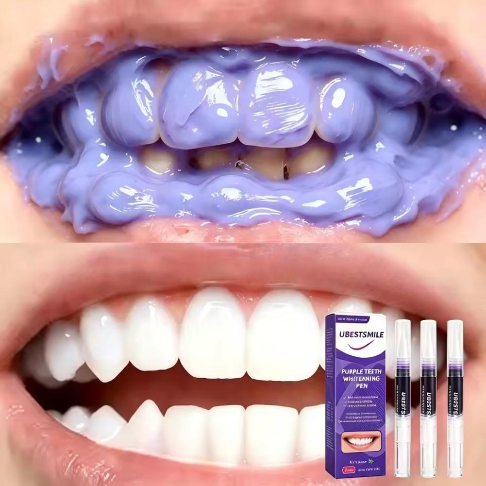 Purple Teeth Whitening Pen V34 - Teeth Whitening Pens 评论和价格