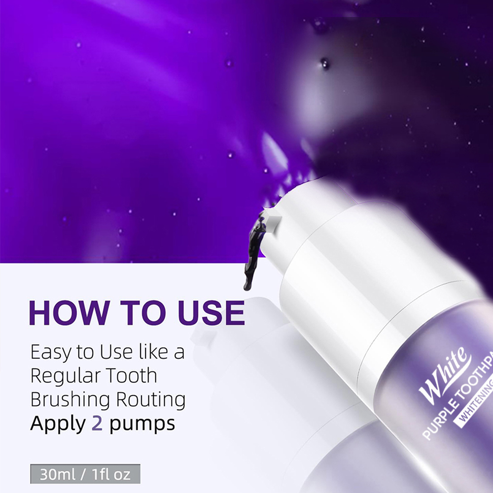 Purple Whitening Toothpaste 30 - Teeth Whitening Treatment 评论和价格