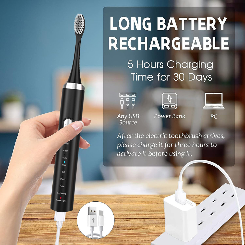 Electric Toothbrush Set, Recha - Electric Toothbrush Sonic 评论和价格