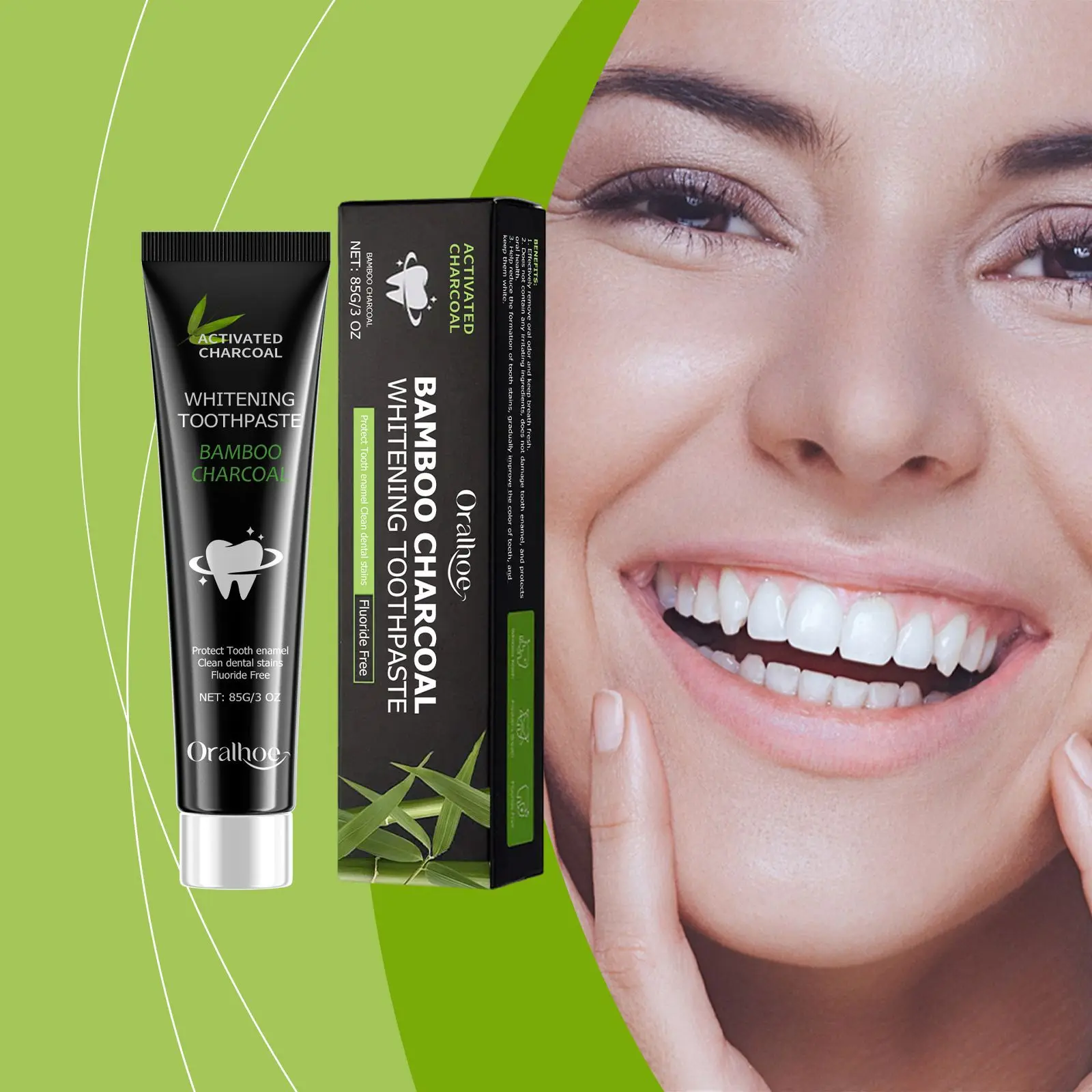 Whitening Toothpaste Adsorb Ba - Teeth Whitening Yellow Teeth 评论和价格