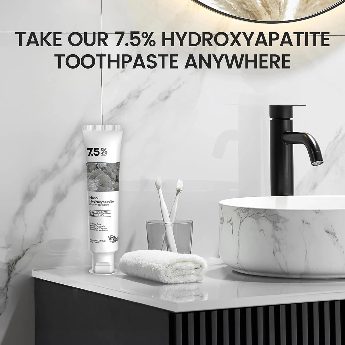 7.5% Fluoride-free toothpaste  - Teeth Whitening Treatment 评论和价格