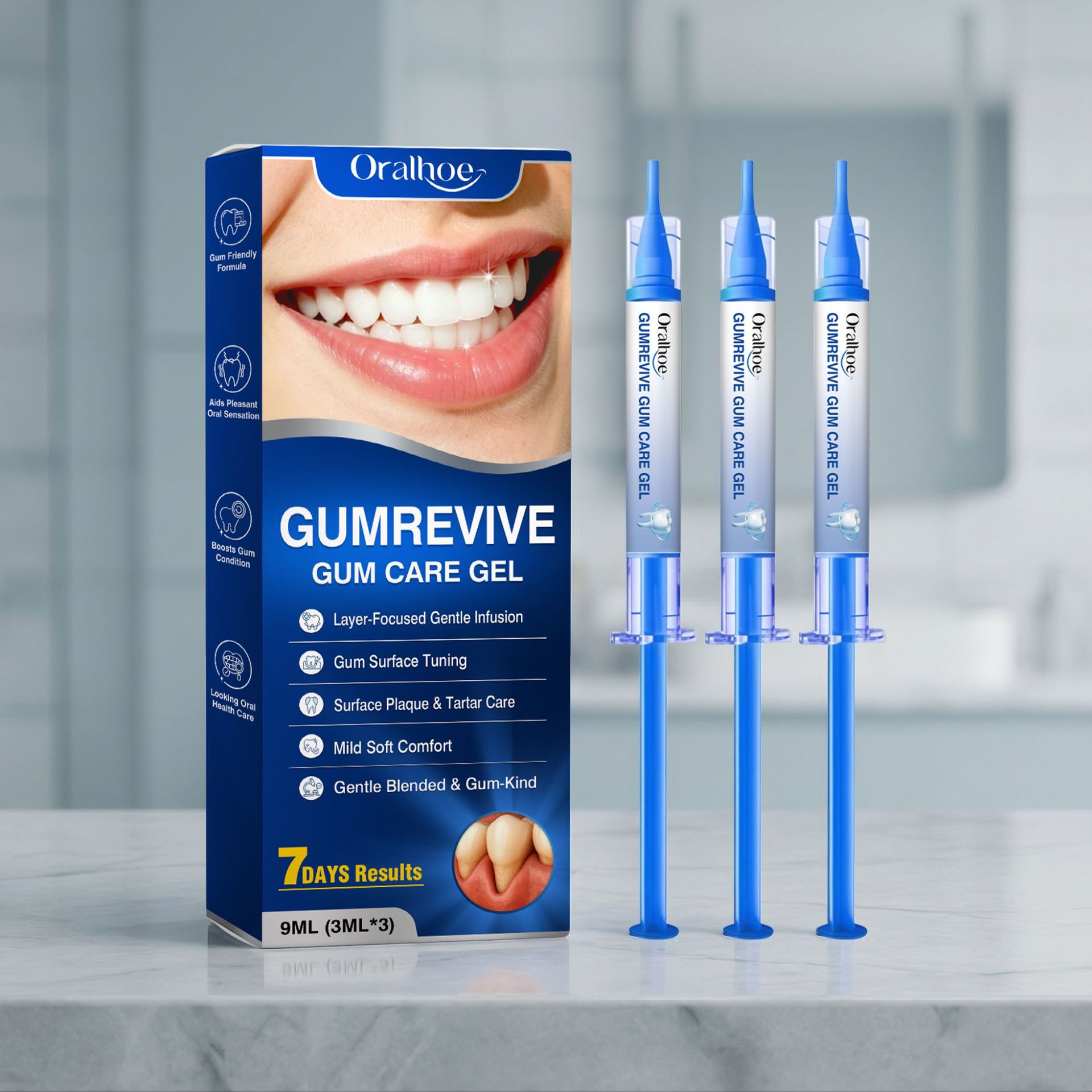 Oral Care Gel 3Pcs Gum Cleanin - Teeth Whitening Ulta 评论和价格