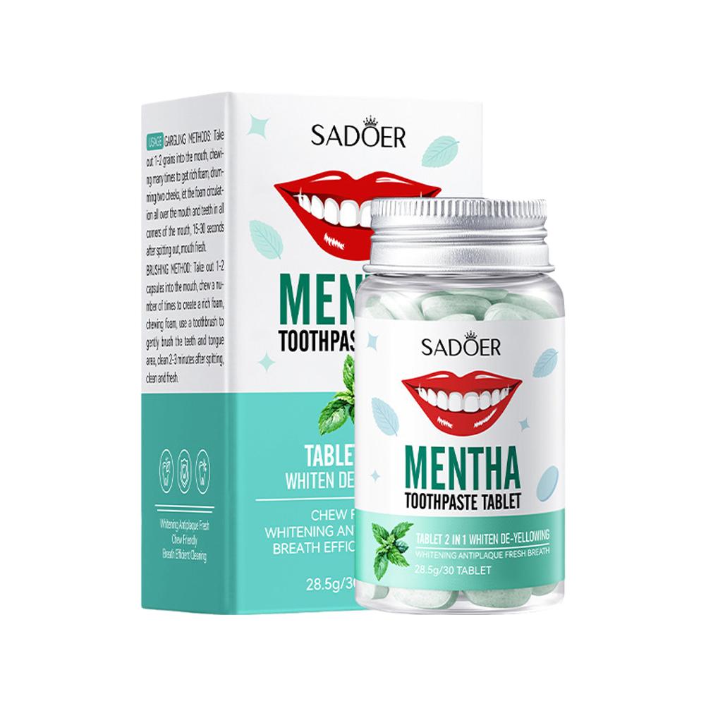 Mint Solid Toothpaste Tablets  - Teeth Whitening Ulta 评论和价格